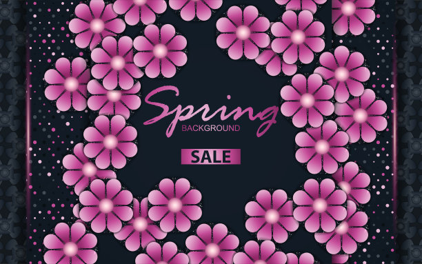 春天的背景理念与自然的风格图片下载