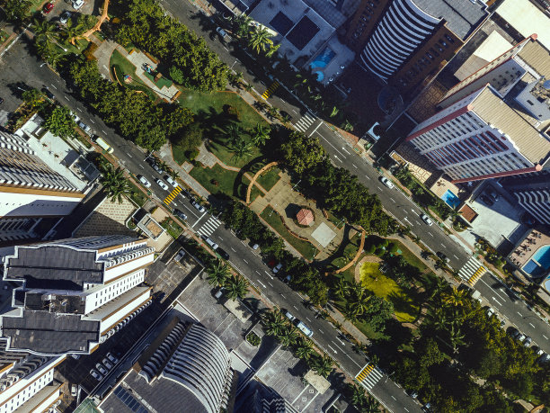 绿色城市图片下载