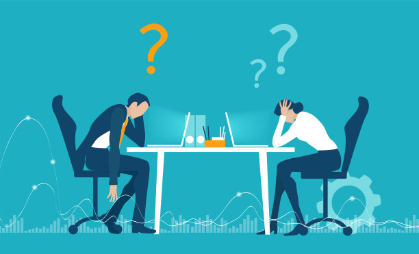 商业人士在办公室压力过大，疲惫，疲惫的人工作时间长，竞争的商业生活，压力和抑郁的概念插图。图片下载