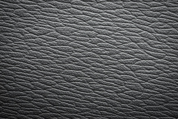 纹理的黑色皮革汽车内饰图片下载