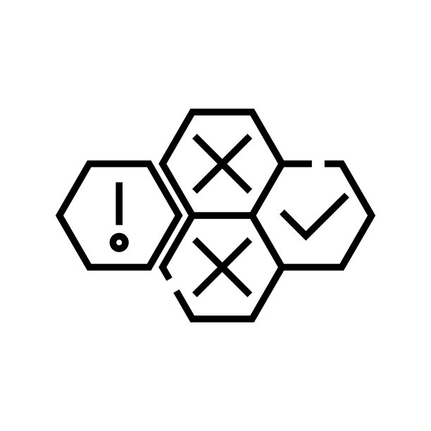 富有表现力的解决方案线性图标，概念标志，轮廓矢量图，线性符号图片下载