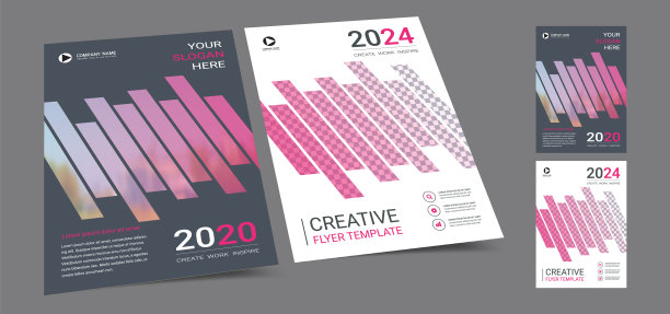 海报封面书设计模板A4布局与空间为照片背景，cmyk2色调颜色适合年度报告，提案，作品集，小册子，传单，传单，目录，杂志，小册子。图片下载