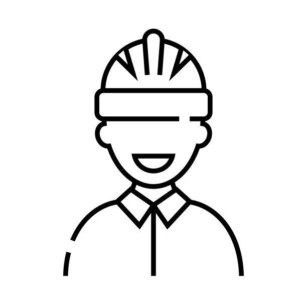 工程师线图标，概念符号，轮廓矢量插图，线性符号图片下载