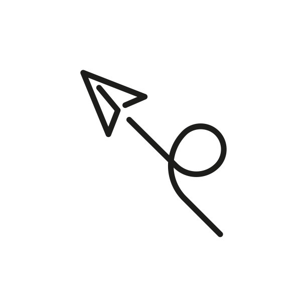 简单的纸平面线图标。图片下载