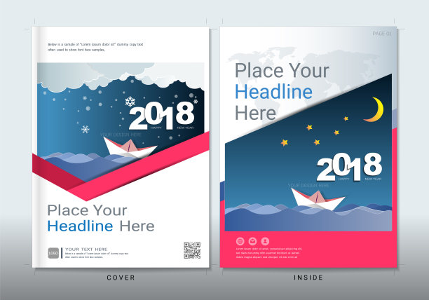 封面设计与照片背景空间，可适应年度报告，小册子，传单，传单，事实说明书，销售工具包，目录，杂志，小册子，作品集，海报，矢量模板A4大小。图片下载