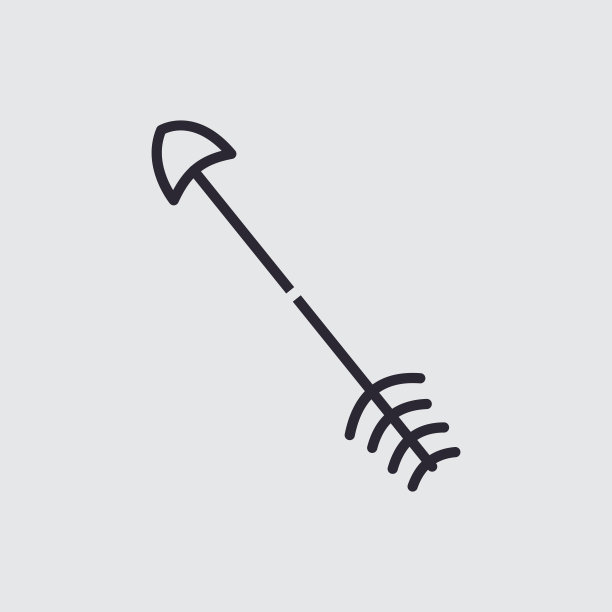 新现代风格的黑色部落箭头。黑板箭头手绘图标集。图片下载