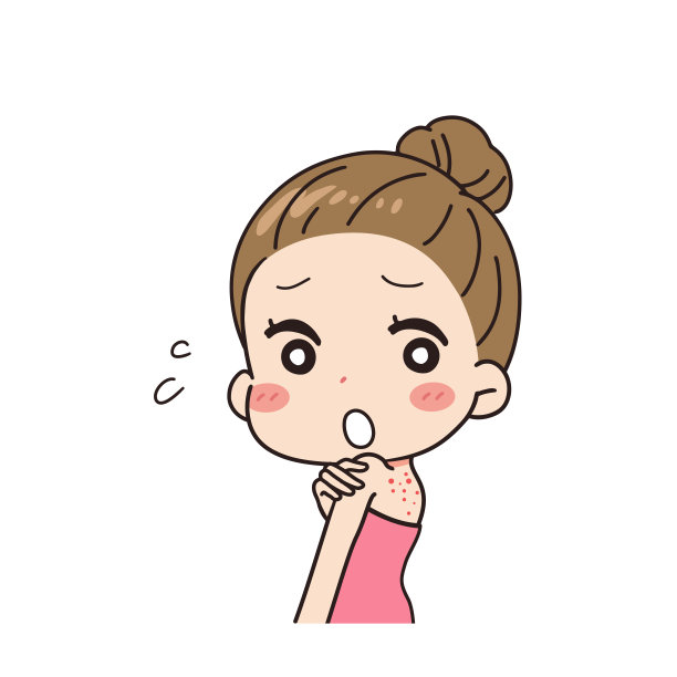 一个女人的斜插图，在她的背部，上身复杂。图片下载