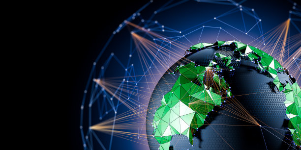 用于互联网业务的通信技术。图片下载