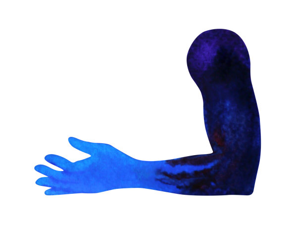 人体手绘抽象水彩画插画设计手绘图片下载