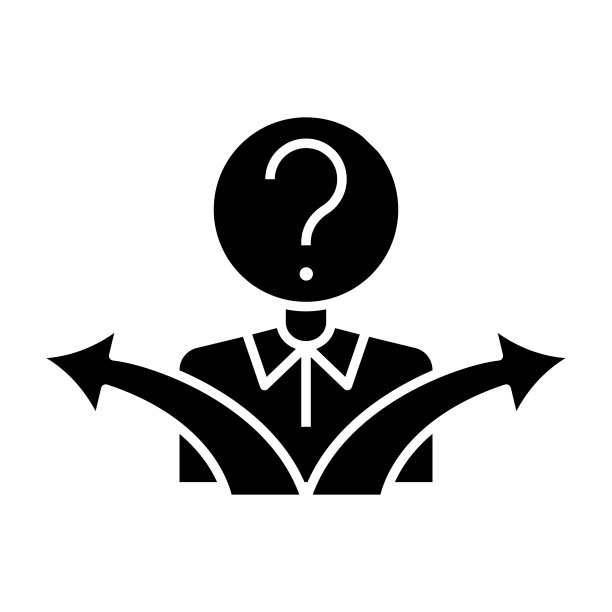 大问题黑色图标，概念插图，矢量平面符号，象形符号图片下载
