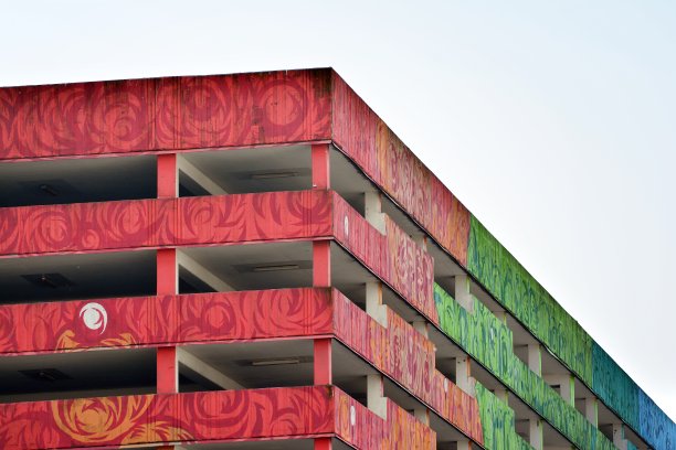 多层停车场建筑图片下载