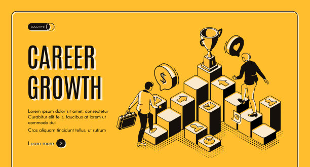 商人们正由柱状图表高脚杯上楼图片下载