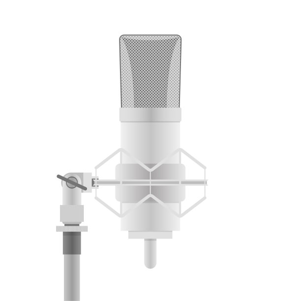 工作室麦克风图标插图麦克风矢量图片下载