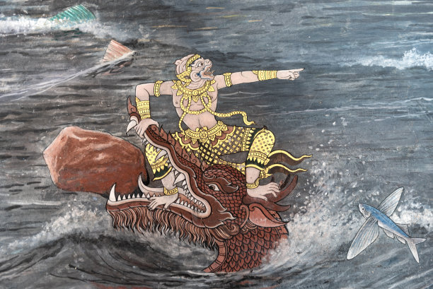 泰国恶魔画图片下载