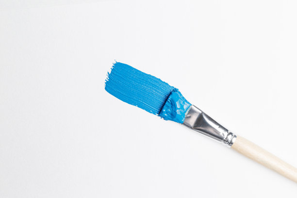 经典蓝色纸张油漆抽象纹理背景图片下载