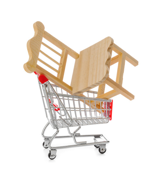 购物车里的椅子图片下载