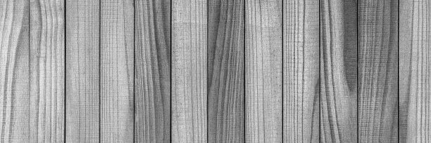 磨损，风化，黑白木面板抽象背景显示了大量的木纹特征。图片下载