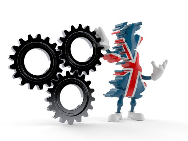 英国特色齿轮图片下载