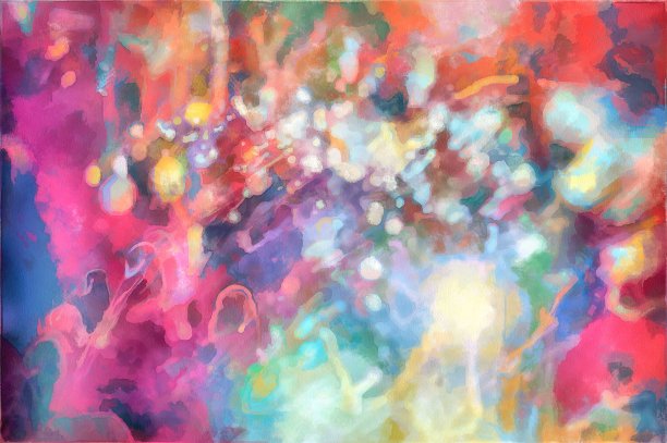 用彩色的日出或日落的颜色在抽象的云雾山形状的流血和边缘设计。图片下载