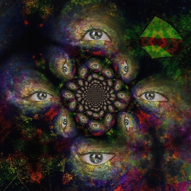 眼睛分形图片下载