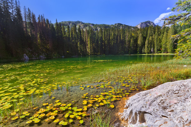 黑山Durmitor的蛇湖图片下载