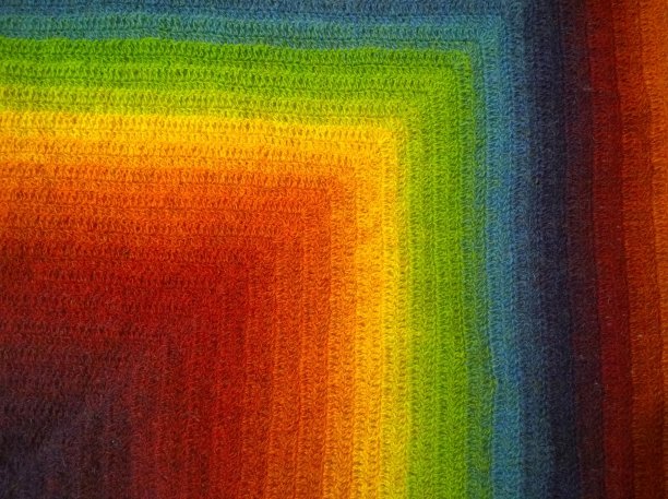 背景从彩虹的颜色梯度:酒红色，深红色，橙色，黄色，绿色，经典的蓝色，紫色，蓝莓。几何之美。副本的空间。矩形和直线，渐变。图片下载