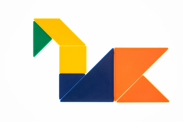 七巧板天鹅图片下载