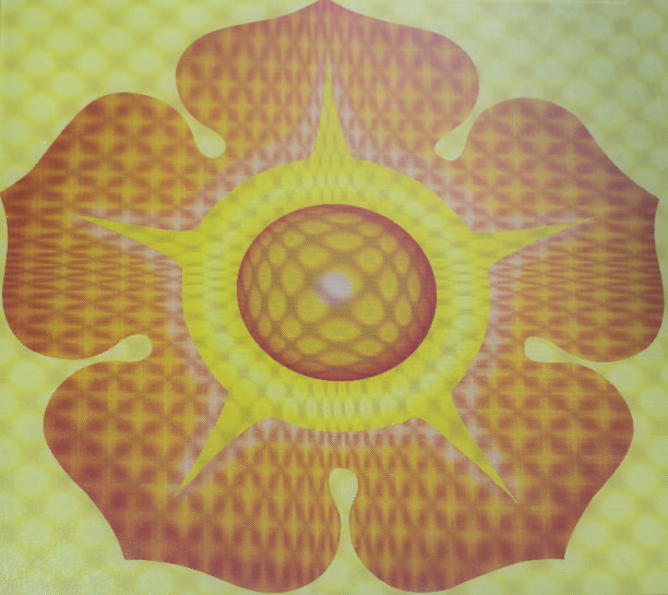 瓷砖装饰复古抽象观赏性花卉图案图片下载