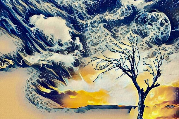 孤独的树图片下载