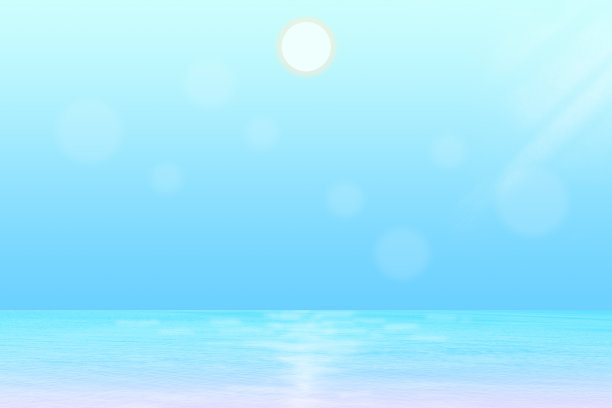 海上日出日落图片下载