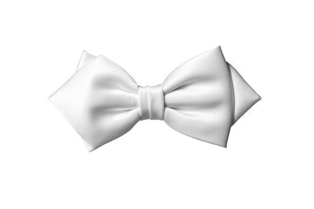 白色的领结图片下载