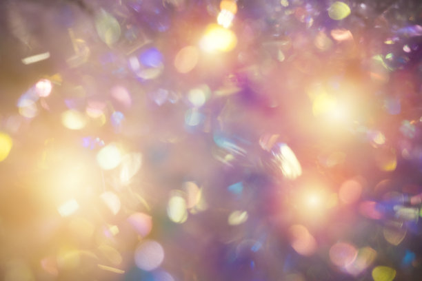 散焦闪亮的五彩纸屑背景图片下载