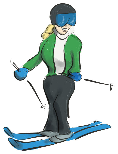 下坡的妈妈图片下载