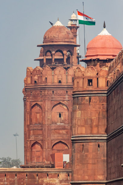 新德里红堡图片下载