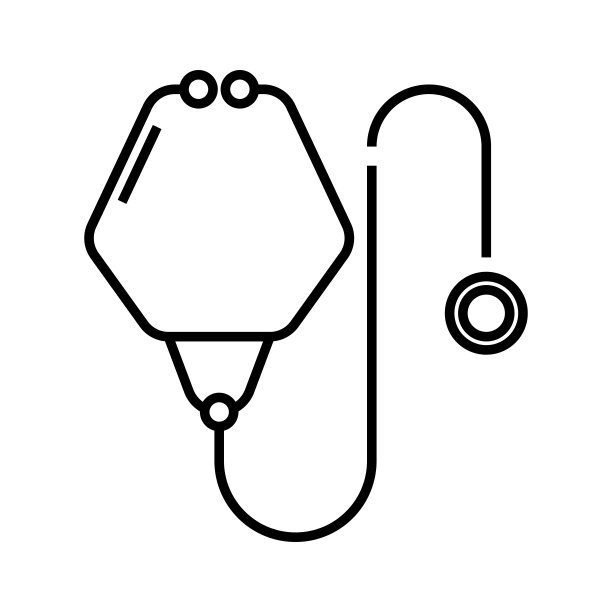 医院工具线性图标概念符号矢量图解图片下载