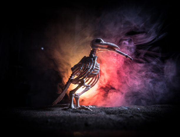 烟灰缸和烟头在黑暗的背景。有选择性的重点图片下载