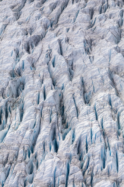 格陵兰岛冰川融化的航拍照片显示了气候变化的影响图片下载