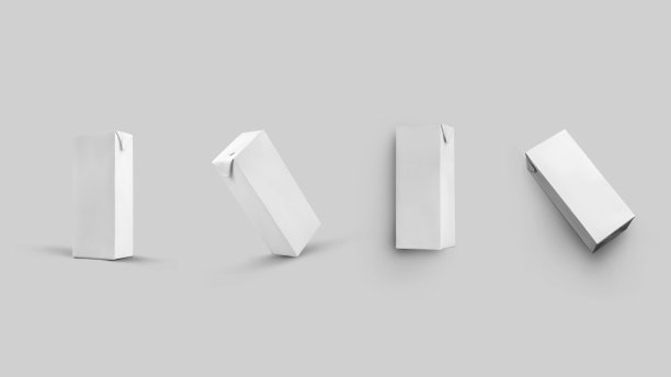 在白色背景上分离果汁的空干净包装模板。图片下载