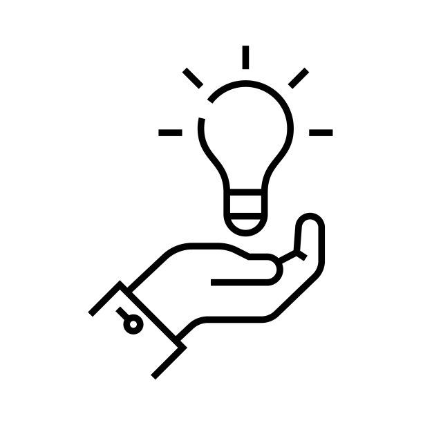 构思塑造线条图标，概念符号，轮廓矢量插图，线性符号图片下载