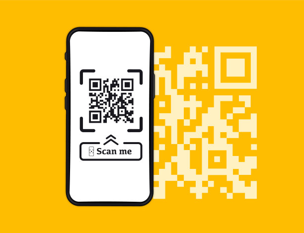 智能手机扫描二维码。条形码验证。扫描标签，生成无钱数字支付。智能手机屏幕上的条形码。二维码支付，电子钱包，网上购物，无现金技术图片下载