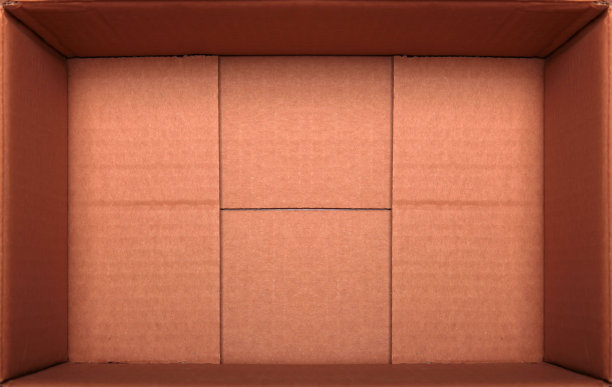 空纸板箱，内观图片下载