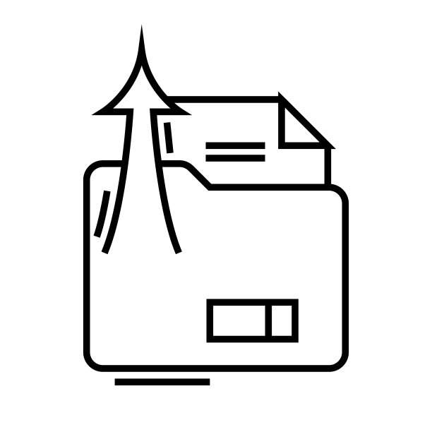 重要文件线性图标图片下载