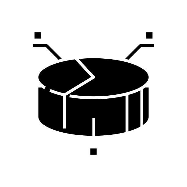 图表部件黑色图标、概念插图、矢量平面符号、象形符号图片下载