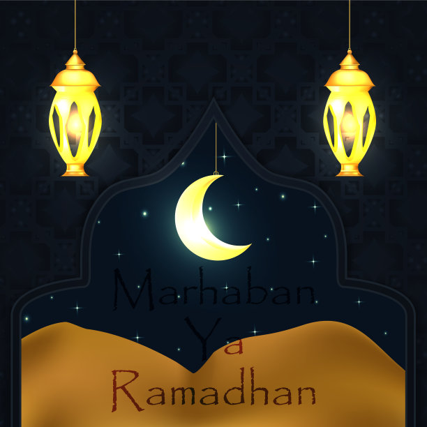 伊斯兰庆祝矢量背景图片下载