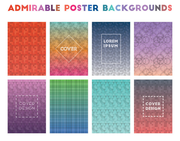 令人钦佩的海报背景。图片下载