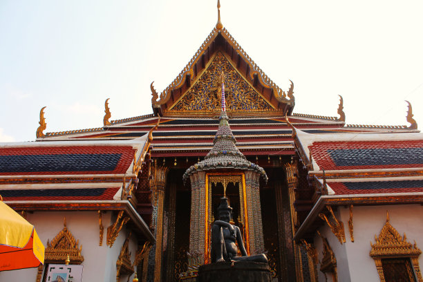 曼谷美丽的玉佛寺图片下载