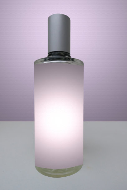 小玻璃瓶放在架子上文字空间图片下载