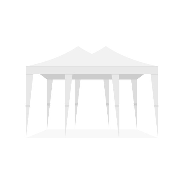 在大自然中露营和户外庆祝用的帐篷。矢量插图。图片下载