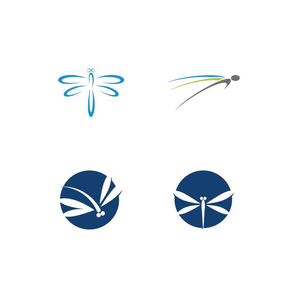 设置蜻蜓插图图标图片下载