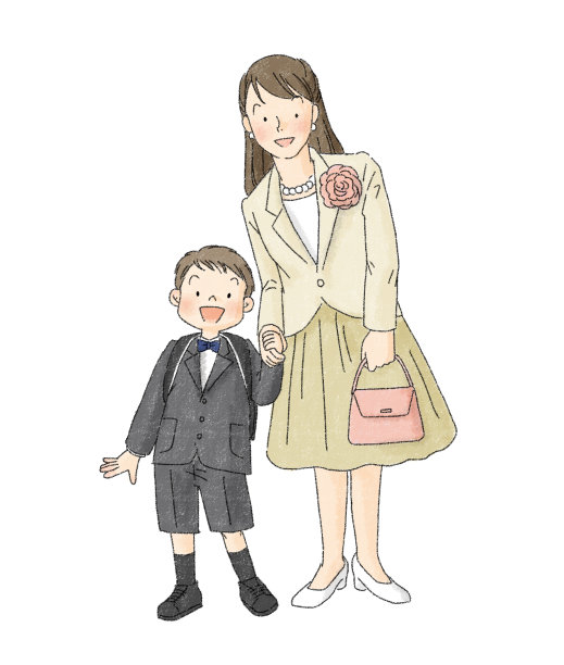 小学入学仪式家庭变异图片下载